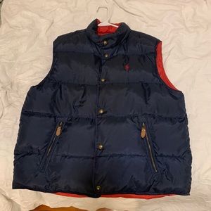Polo REVERSIBLE Puffer Down Material Vest